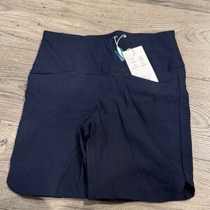Lady Hagen Women's High Waist Navy Shorts